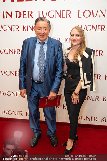 Bekanntgabe Opernballgast PK - Lugner Kinocity, Wien - Mi 17.01.2024 - Richard LUGNER mit Tochter Jacqueline LUGNER33