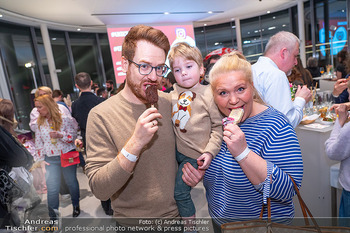 Eskimo Eispräsentation - MQ Libelle, Wien - Mo 19.02.2024 - Familie Susanne HIRSCHLER mit Ehemann Felix und Sohn Gabriel29