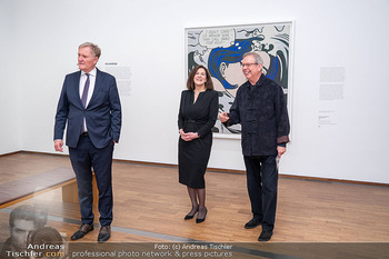 Roy Lichtenstein Ausstellungseröffnung - Albertina, Wien - Do 07.03.2024 - 9