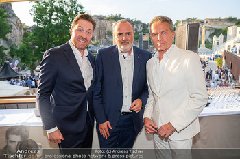 Premiere ´AIDA´ - Steinbruch St. Margarethen, Burgenland - Mi 10.07.2024 - Daniel BAICH, Hans Peter DOSKOZIL, Alfons HAIDER67