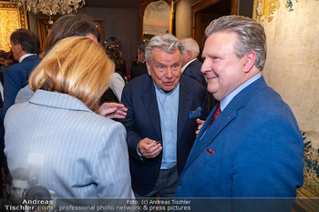 Rahimi Networking Event - Palais Szechenyi Rahimi, Wien - Di 15.10.2024 - Hans Peter HASELSTEINER, Michael LUDWIG52