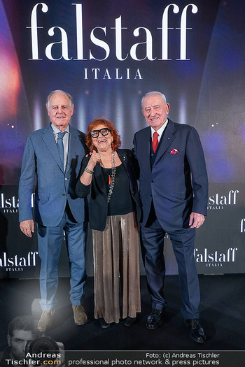 Falstaff Italia Präsentation - Werkstätten der Mailänder Scala, Italien - Mo 18.11.2024 - Piero ANTINORI, Giannola NONINO, Vittorio MORETTI176