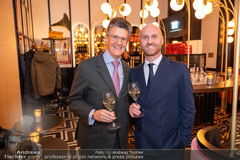 Living Deluxe Magazin Präsentation - Salon Sacher, Wien - Do 12.12.2024 - Georg GÜRTLER, Thomas HOPFGARTNER13