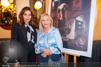 Living Deluxe Magazin Präsentation - Salon Sacher, Wien - Do 12.12.2024 - Angelika, ROSAM, Ingrid FLICK30