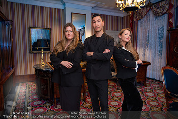 Opernball Couture Salon PK - Hotel Bristol, Wien - Di 17.12.2024 - Gewinner Olga CHAPIRO (Laskari), Dorzh AYUSHIN, Cindy FODOR17