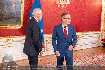 Klickl bei Van der Bellen - Hofburg, Wien - Mo 06.01.2025 - Herbert KLICKL, Alexander VAN DER BELLEN gehen ins Büro29