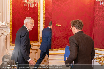 Klickl bei Van der Bellen - Hofburg, Wien - Mo 06.01.2025 - Herbert KLICKL, Alexander VAN DER BELLEN, Reinhard TEUFEL40