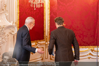 Klickl bei Van der Bellen - Hofburg, Wien - Mo 06.01.2025 - Herbert KLICKL, Alexander VAN DER BELLEN, Reinhard TEUFEL41