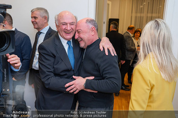 Neujahrsempfang - Büro Hilfe im eigenen Land - Di 14.01.2025 - Erwin PRÖL, Rudi ROUBINEK29