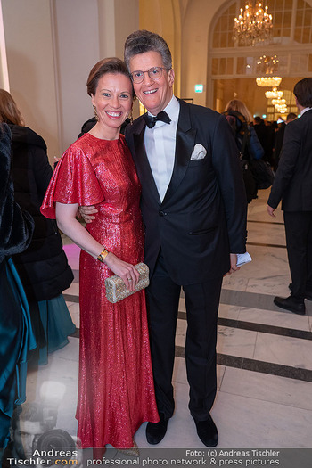 Zuckerbäckerball - Hofburg, Wien - Do 16.01.2025 - Georg GÜRTLER mit Eva19