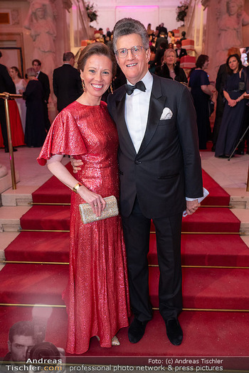 Zuckerbäckerball - Hofburg, Wien - Do 16.01.2025 - Georg GÜRTLER mit Eva20