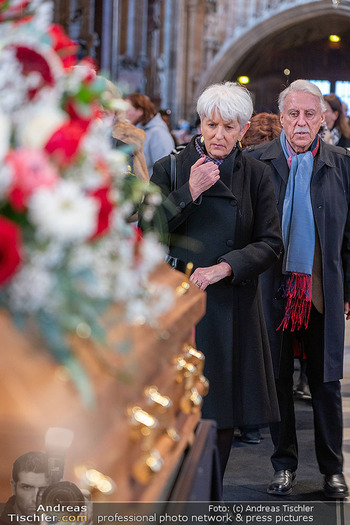 Otto Schenk Trauerfeier - Stephansdom, Wien - Mi 29.01.2025 - Heinz BUSCH, Maria RAUCH-KALLAT23