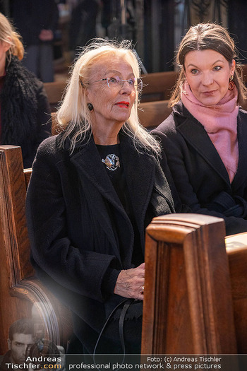 Otto Schenk Trauerfeier - Stephansdom, Wien - Mi 29.01.2025 - Susanne Susi HANEKE37