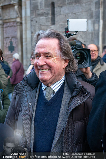 Otto Schenk Trauerfeier - Stephansdom, Wien - Mi 29.01.2025 - Rudolf BUCHBINDER150