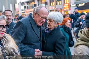 Otto Schenk Trauerfeier - Stephansdom, Wien - Mi 29.01.2025 - Alfons MENSDORFF-POUILLY, Maria RAUCH-KALLAT155