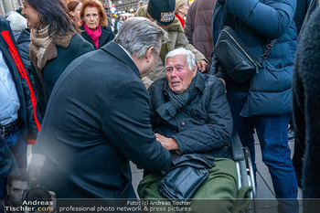 Otto Schenk Trauerfeier - Stephansdom, Wien - Mi 29.01.2025 - Peter WECK, Michael LUDWIG161