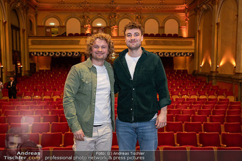 Premiere Dr. Bohl ´Solo´ - Stadtsaal, Wien - Di 11.02.2025 - Paulus und Benjamin Benji BOHL (Dr. Bohl, Bruder, Brüder, Gesch12