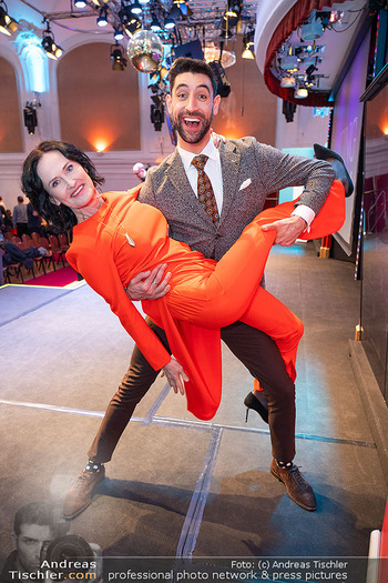 Dancing Stars Kick-Off - Lorely-Saal, Wien - Mo 17.02.2025 - Eva GLAWISCHNIG, Dimitar STEFANIN116