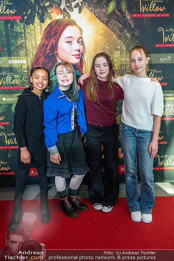 Kinopremiere ´Ein Mädchen namens Willow´ - Cineplexx Donauplex, Wien - Sa 22.02.2025 - Ava PETSCH, Anna VON SELD, Cora TRUBE, Mary TÖLLE15