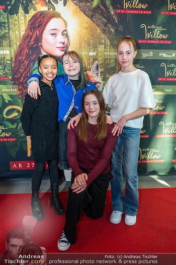 Kinopremiere ´Ein Mädchen namens Willow´ - Cineplexx Donauplex, Wien - Sa 22.02.2025 - Ava PETSCH, Anna VON SELD, Cora TRUBE, Mary TÖLLE16