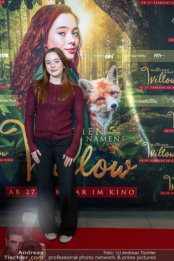 Kinopremiere ´Ein Mädchen namens Willow´ - Cineplexx Donauplex, Wien - Sa 22.02.2025 - Ava PETSCH (Hauptdarstellerin, Willow)20