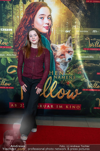 Kinopremiere ´Ein Mädchen namens Willow´ - Cineplexx Donauplex, Wien - Sa 22.02.2025 - Ava PETSCH (Hauptdarstellerin, Willow)21