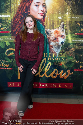 Kinopremiere ´Ein Mädchen namens Willow´ - Cineplexx Donauplex, Wien - Sa 22.02.2025 - Ava PETSCH (Hauptdarstellerin, Willow)22