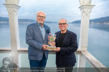 Werzers Saisonopening - Hotel Werzer´s, Pörtschach - Fr 28.03.2025 - Hans-Werner FRÖMMEL, Wolfgang PUCK mit Award65