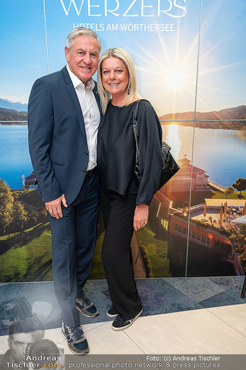 Werzers Saisonopening - Hotel Werzer´s, Pörtschach - Fr 28.03.2025 - Walter SCHACHNER mit Ehefrau Conny120