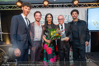Werzers Saisonopening - Hotel Werzer´s, Pörtschach - Fr 28.03.2025 - Familie Wolfgang PUCK, Ehefrau Gelila, Söhne Byron, Alexander, 346