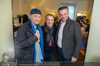 Buchpräsentation Nadia Weiss - Cafe Engländer, Wien - Mo 07.04.2025 - Robert DORNHELM, Atil KUTOGLU, Christian WUKONIGG52
