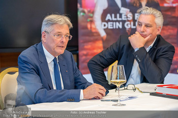 ATOS Gipfelgespräche - Schlosshotel Velden - Do 10.04.2025 - Peter KAISER, Hubert PATTERER115