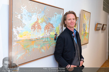 Ausstellungseröffnung - Galerie Hartinger, Wien - Do 24.04.2025 - Mike KRAUS (Portrait)2