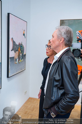 Ausstellungseröffnung - Galerie Hartinger, Wien - Do 24.04.2025 - Ingrid und Peter KRAUS14