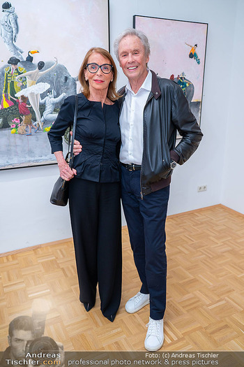 Ausstellungseröffnung - Galerie Hartinger, Wien - Do 24.04.2025 - Ingrid und Peter KRAUS29