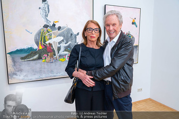 Ausstellungseröffnung - Galerie Hartinger, Wien - Do 24.04.2025 - Ingrid und Peter KRAUS30