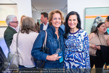 Ausstellungseröffnung - Galerie Hartinger, Wien - Do 24.04.2025 - Martina LÖWE, Silvia GRÜNBERGER63