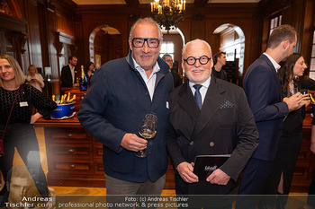 Falstaff Hotel Guide Präsentation - Park Hyatt Hotel, Wien - Mo 28.04.2025 - Hans REISETBAUER, Wolfgang ROSAM13