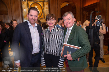 Falstaff Hotel Guide Präsentation - Park Hyatt Hotel, Wien - Mo 28.04.2025 - Daniel SERAFIN, Astrid STEHARNIG-STAUDINGER, Toni MÖRWALD18