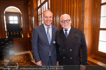 Falstaff Hotel Guide Präsentation - Park Hyatt Hotel, Wien - Mo 28.04.2025 - Peter FRIESE, Wolfgang ROSAM43