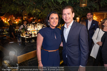 Dream Vienna Opening - Hannelore Bar, Wien - Mo 28.04.2025 - Elisabeth KÖSTINGER, Sebastian KURZ13