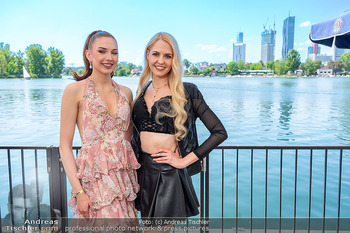Floß Saison Opening - Strandcafe Alte Donau, Wien - Do 01.05.2025 - Beatrice TURIN, Lucia SISIC41