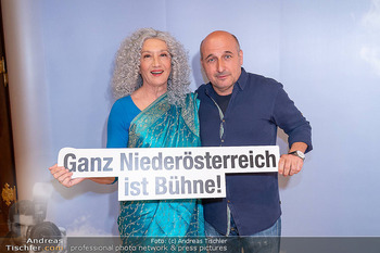 Theaterfest NÖ Präsentation - Palais Niederösterreich, Wien - Mo 05.05.2025 - Konstanze BREITEBNER, Christoph FÄLBL38