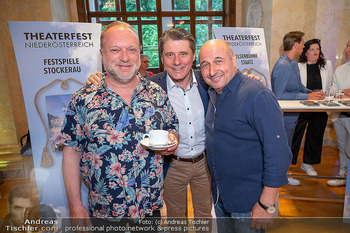 Theaterfest NÖ Präsentation - Palais Niederösterreich, Wien - Mo 05.05.2025 - Reinhard NOWAK, Christian SPATZEK, Christoph FÄLBL47