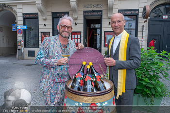 Gartgarten Opening - Artner´s Restaurant, Wien - Mi 07.05.2025 - Franz Josef BAUR, Anton Toni FABER18