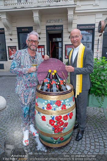 Gartgarten Opening - Artner´s Restaurant, Wien - Mi 07.05.2025 - Franz Josef BAUR, Anton Toni FABER19