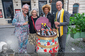Gartgarten Opening - Artner´s Restaurant, Wien - Mi 07.05.2025 - Brigitte KARNER, Arabella KIESBAUER, Franz Josef BAUR, Toni FABE33