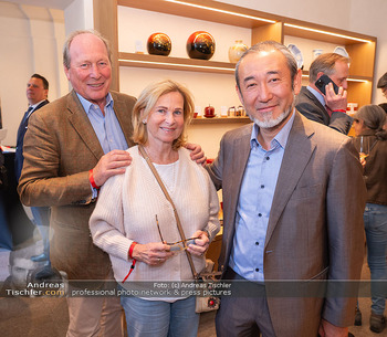 Eröffnung - Shiki Boutique, Wien - Di 13.05.2025 - Gabi Gabriele und Georg SPIEGELFELD, Joji HATTORI2