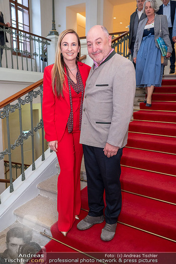 Wiener Alpen FESTival Kampagnenpräsentation - Palais Niederösterreich, Wien - Mo 19.05.2025 - Maria GROßBAUER, Rudi ROUBINEK71