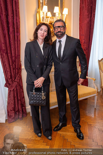 Giorgio Armani Empfang - Italienische Botschaft, Wien - Di 20.05.2025 - Madalena DEL GOBBO, Mauro MALOBERTI32